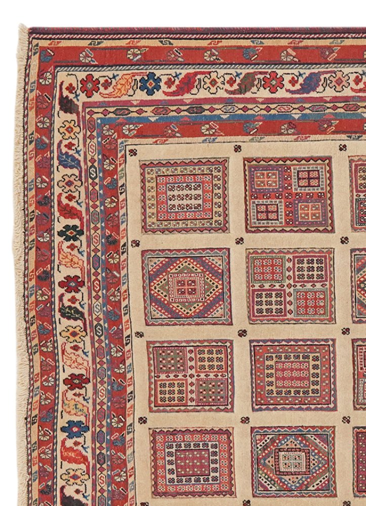 Sumak Belutch — Handmade, 154x212 cm, Beige, 100% Virgin Wool | View 3