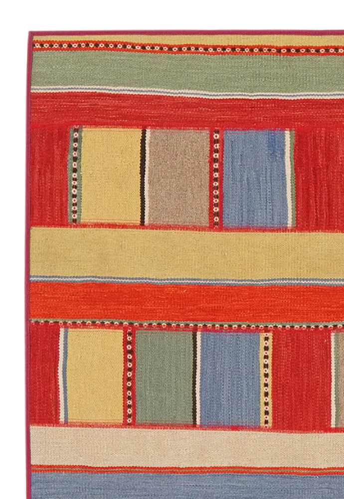 Kelim Tekkeh — Handgefertigt, 175x119 cm, Bunt, 100% Virgin Wool | View 4