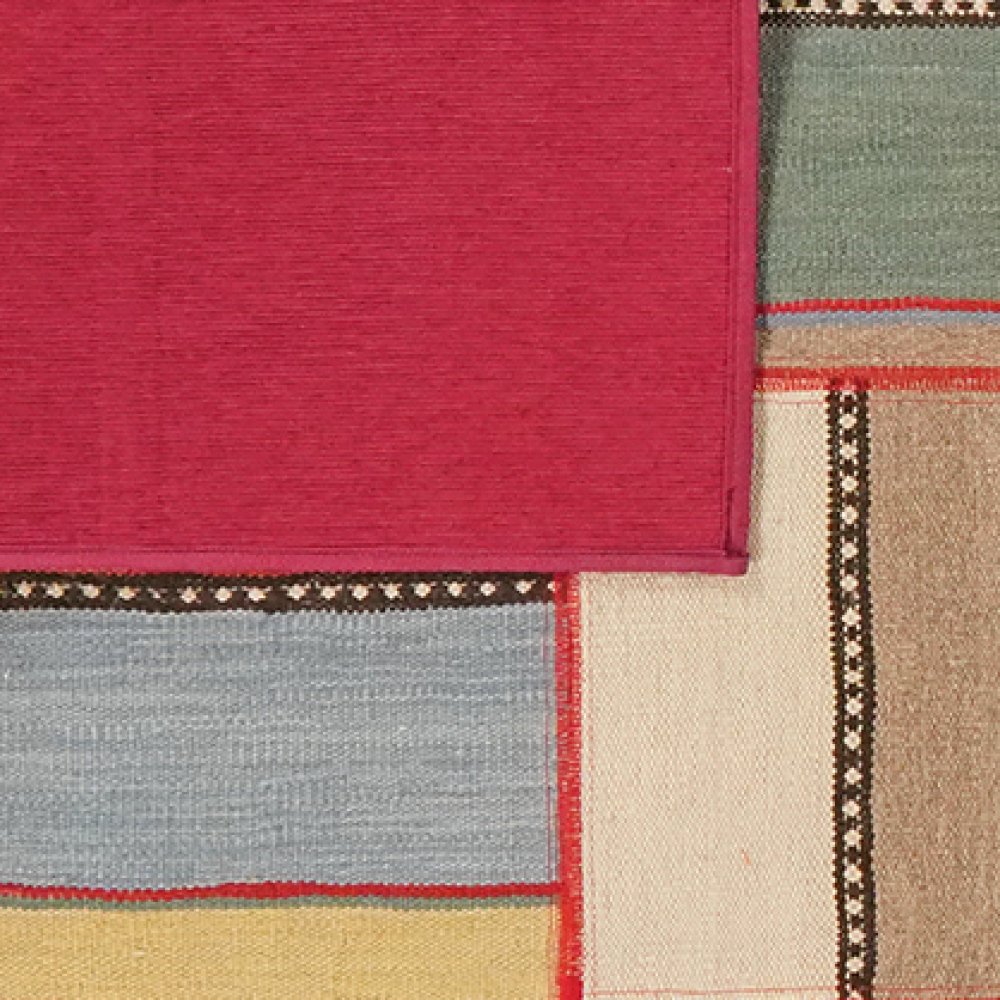 Kelim Tekkeh — Handmade, 120x209 cm, Multicolor, 100% Virgin Wool | View 6