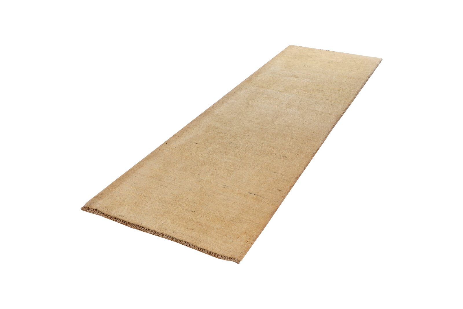 Gabbeh — Hand-knotted, 87x262 cm, Beige, 100% Virgin Wool | View 5