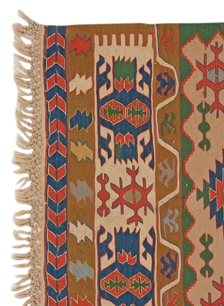 Kelim — Handmade, 107x158 cm, Multicolor, 100% Virgin Wool | View 3