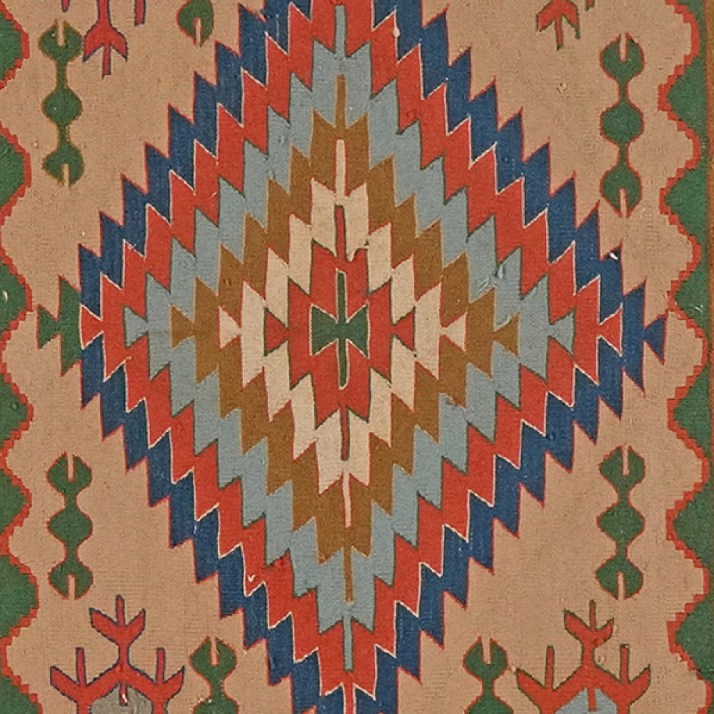 Kelim — Handmade, 107x158 cm, Multicolor, 100% Virgin Wool | View 4