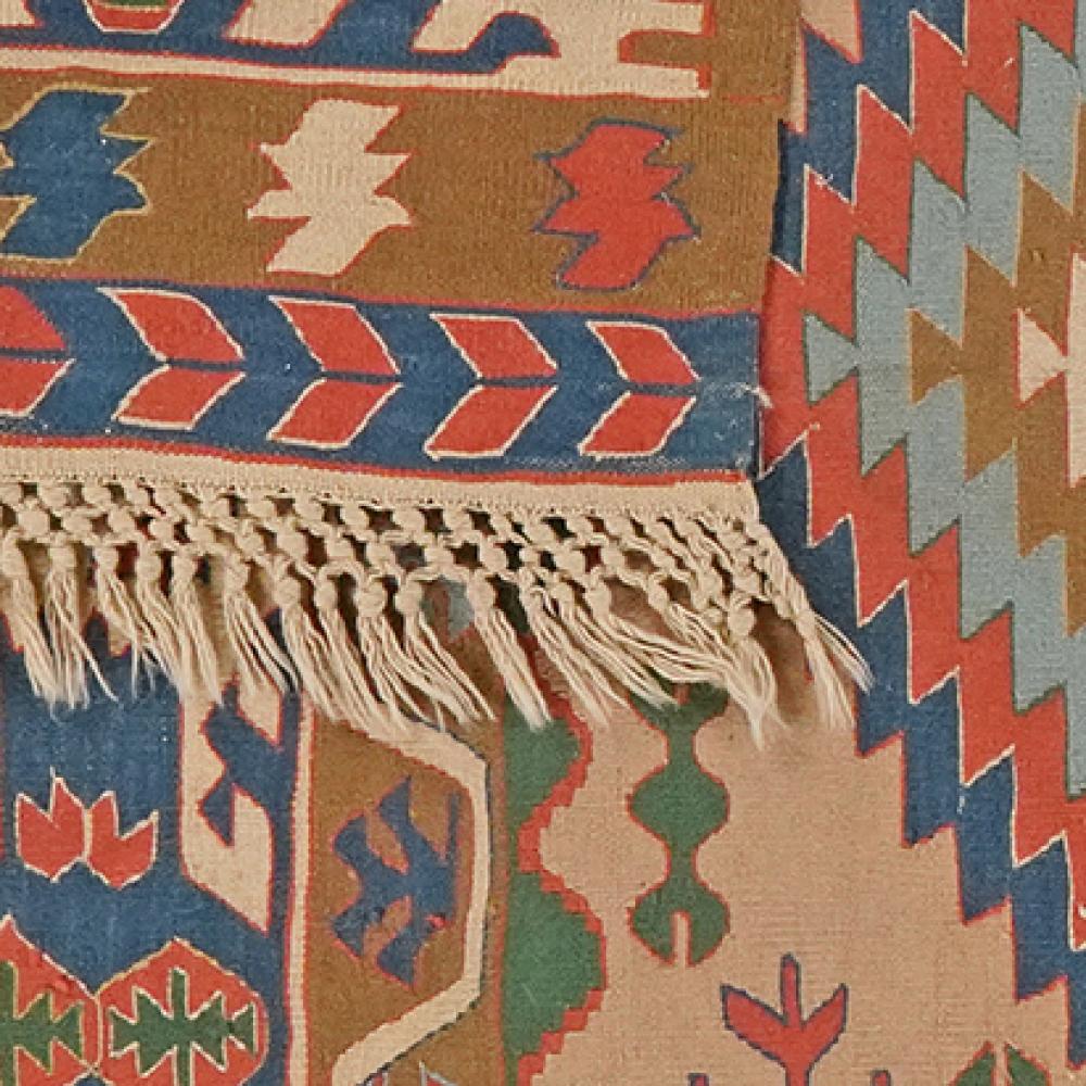 Kelim — Handmade, 107x158 cm, Multicolor, 100% Virgin Wool | View 6