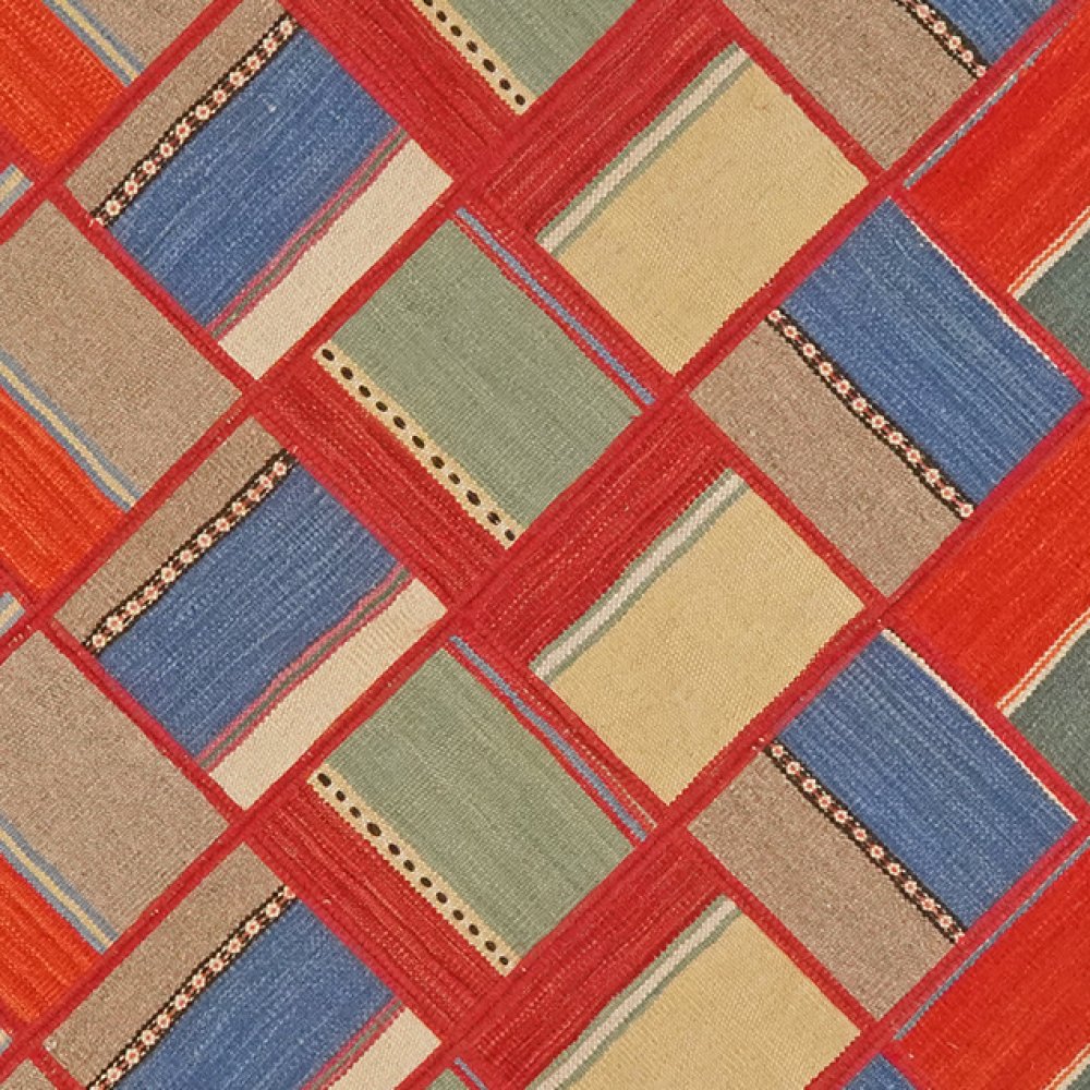Kelim Tekkeh — Handmade, 154x180 cm, Multicolor, 100% Virgin Wool | View 4
