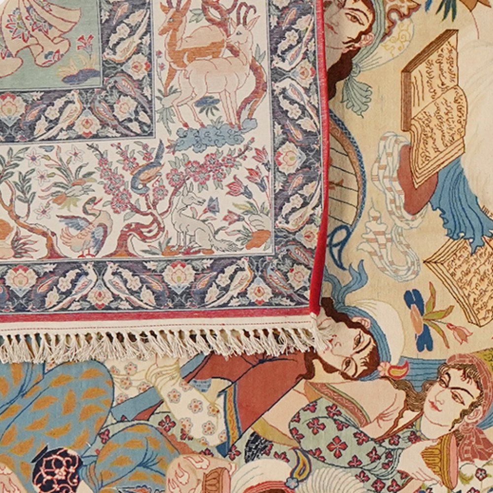 Isfahan — Hand-knotted, 194x290 cm, Multicolor, 100% Virgin Wool | View 6
