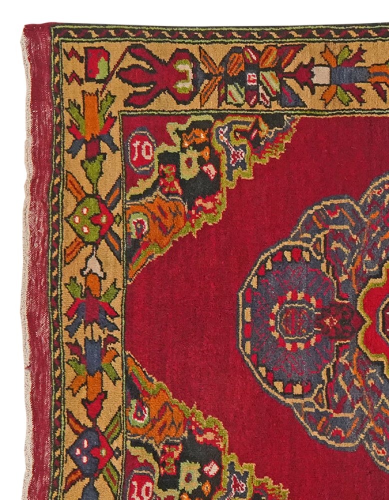 Kars — Hand-knotted, 121x220 cm, Red, 100% Virgin Wool | View 3