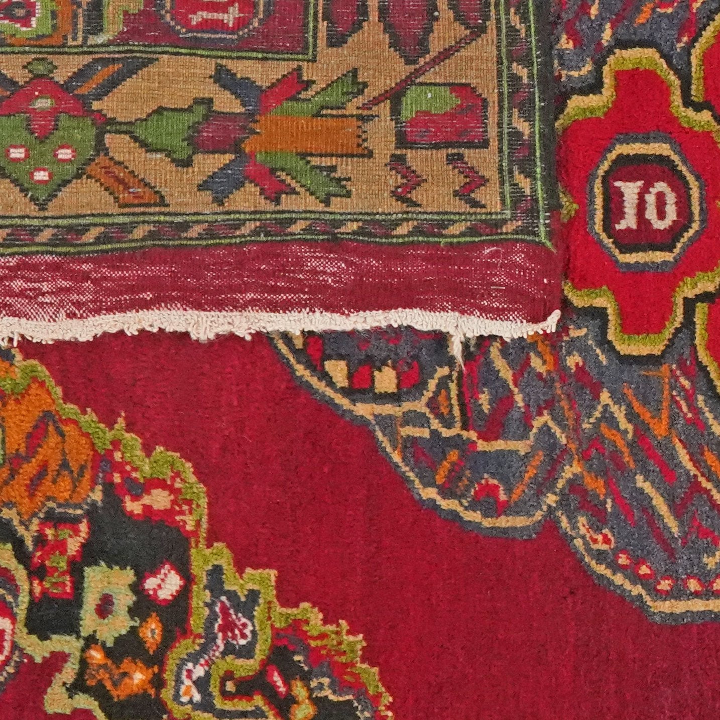 Kars — Hand-knotted, 121x220 cm, Red, 100% Virgin Wool | View 6