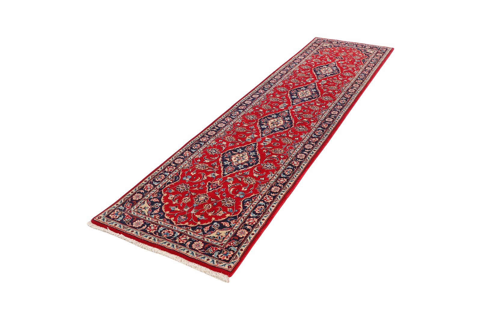 Ardakan — Hand-knotted, 75x305 cm, Red, 100% Virgin Wool | View 5