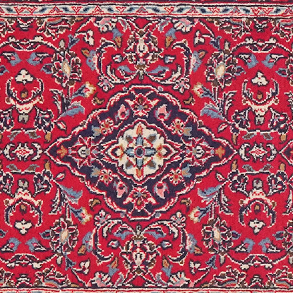Ardakan — Hand-knotted, 78x277 cm, Red, 100% Virgin Wool | View 4