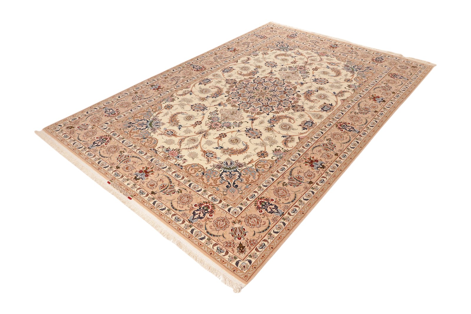 Isfahan — Hand-knotted, 155x239 cm, Beige, 100% Virgin Wool | View 5