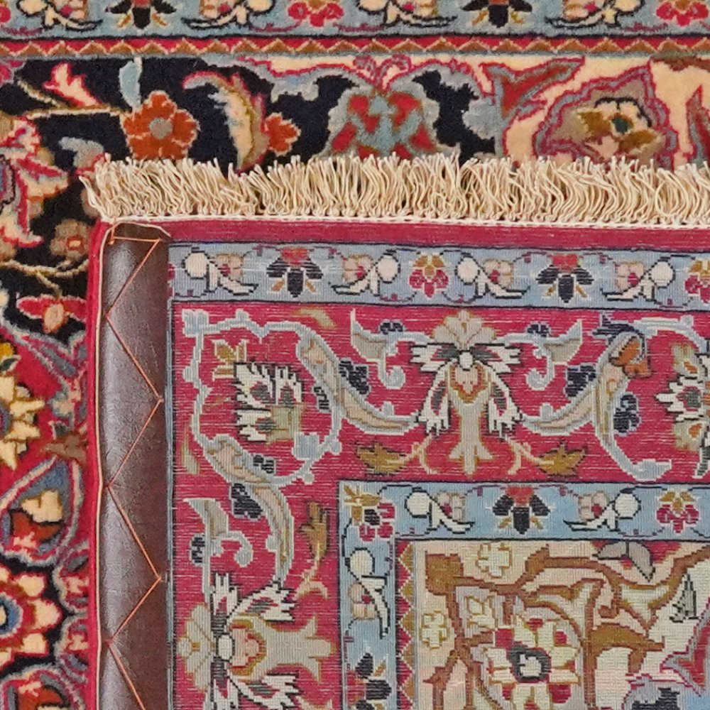 Isfahan — Hand-knotted, 79x119 cm, Blue, 100% Virgin Wool | View 6