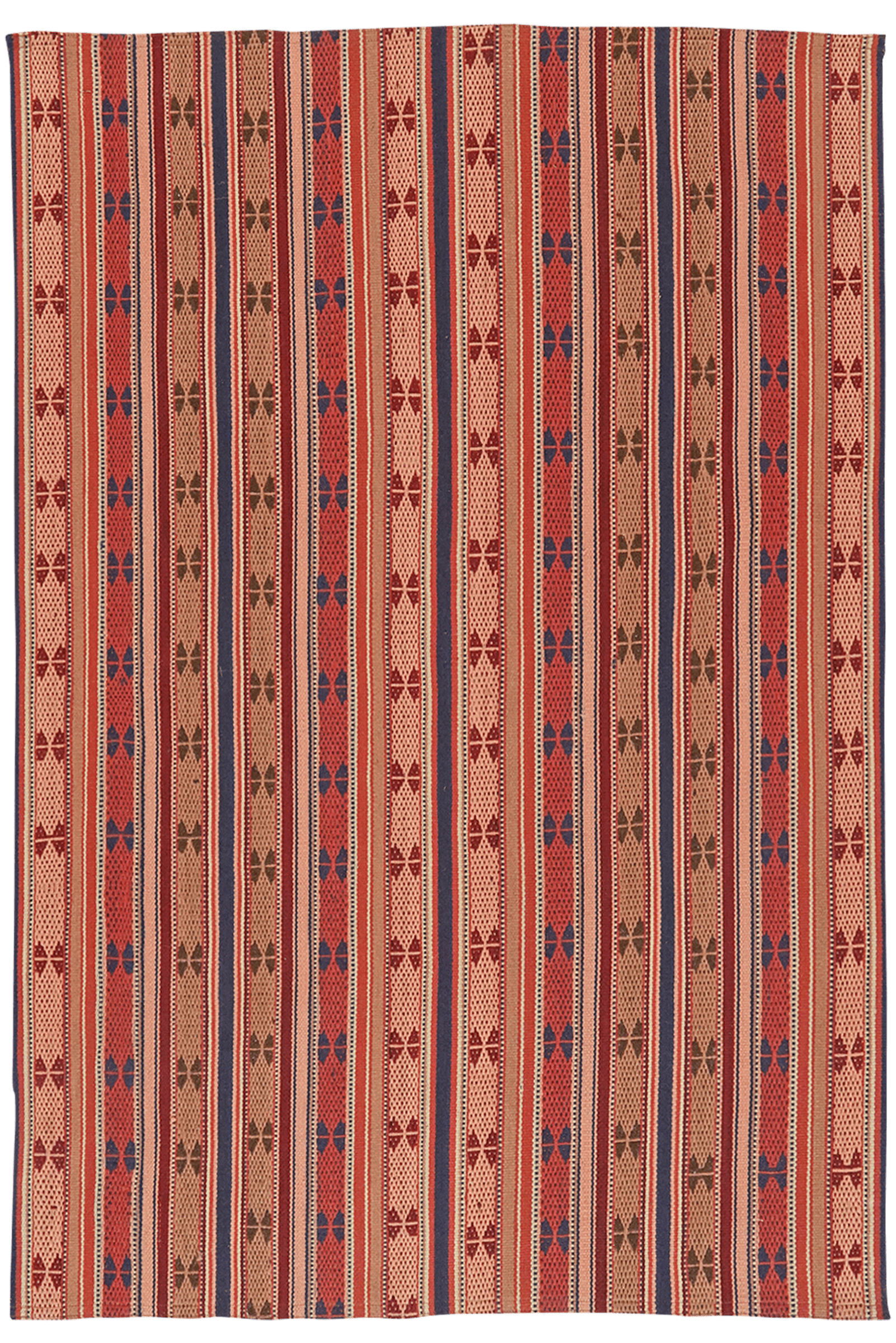 Kelim Djadjim — Handmade, 102x151 cm, Multicolor, 100% Virgin Wool | Main view