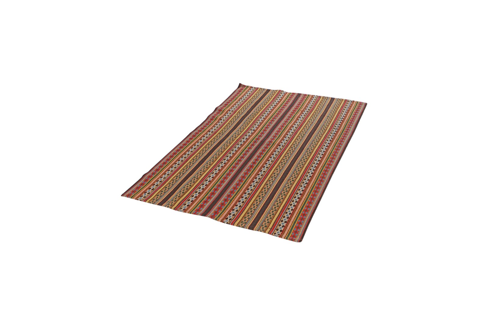 Kelim Djadjim — Handmade, 96x150 cm, Multicolor, 100% Virgin Wool | View 5
