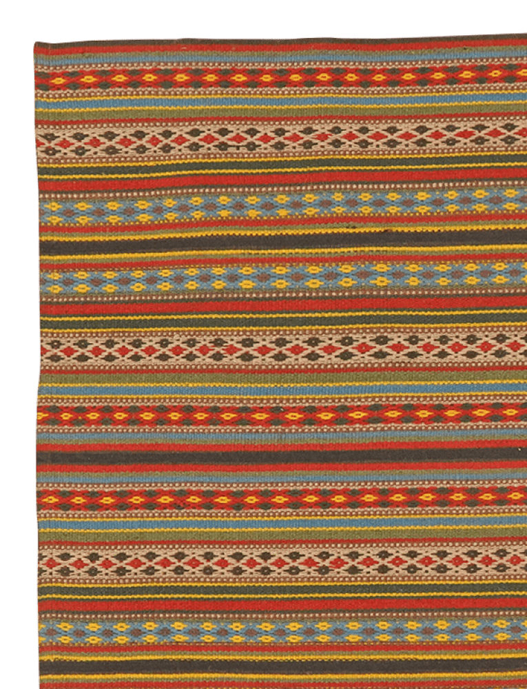Kelim Djadjim — Handmade, 105x151 cm, Multicolor, 100% Virgin Wool | View 3