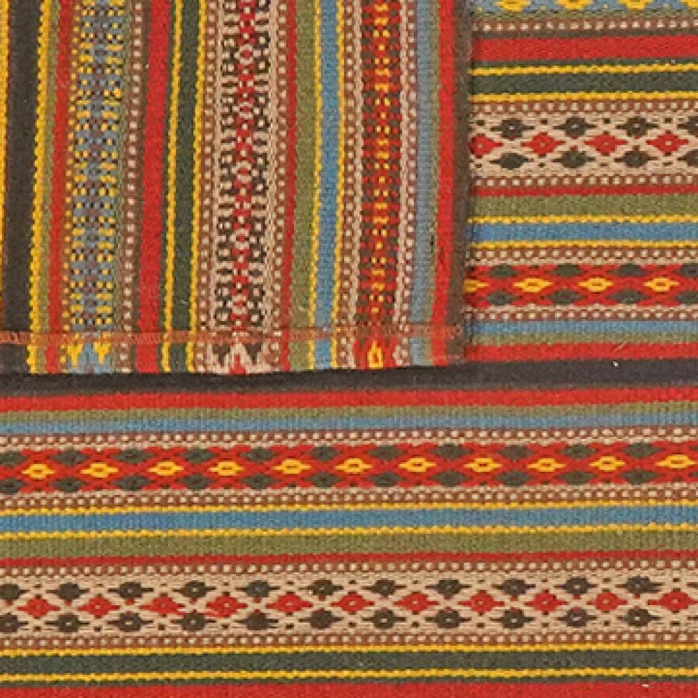 Kelim Djadjim — Handmade, 105x151 cm, Multicolor, 100% Virgin Wool | View 6