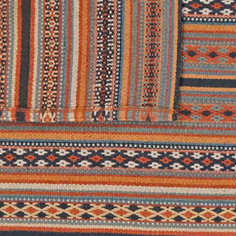 Kelim Djadjim — Handmade, 99x149 cm, Multicolor, 100% Virgin Wool | View 6