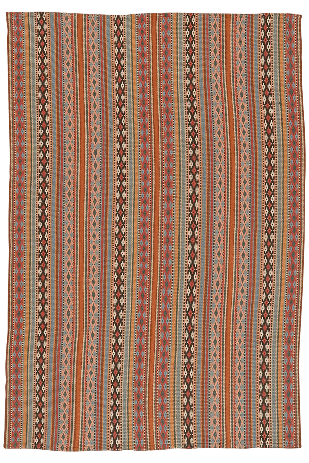 Kelim Djadjim — Handmade, 101x150 cm, Multicolor, 100% Virgin Wool | Main view