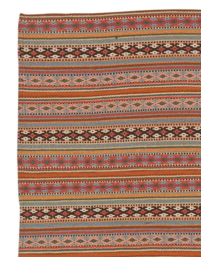 Kelim Djadjim — Handmade, 101x150 cm, Multicolor, 100% Virgin Wool | View 3