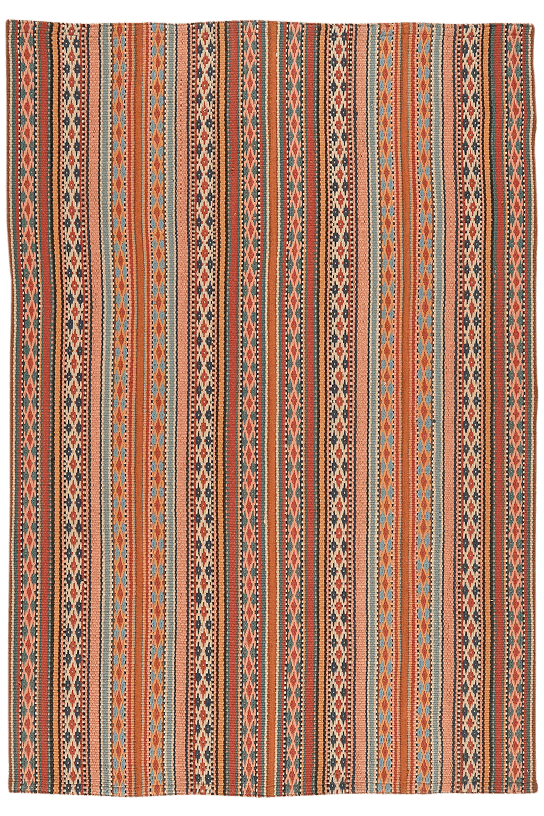 Kelim Djadjim — Handmade, 103x151 cm, Multicolor, 100% Virgin Wool | Main view