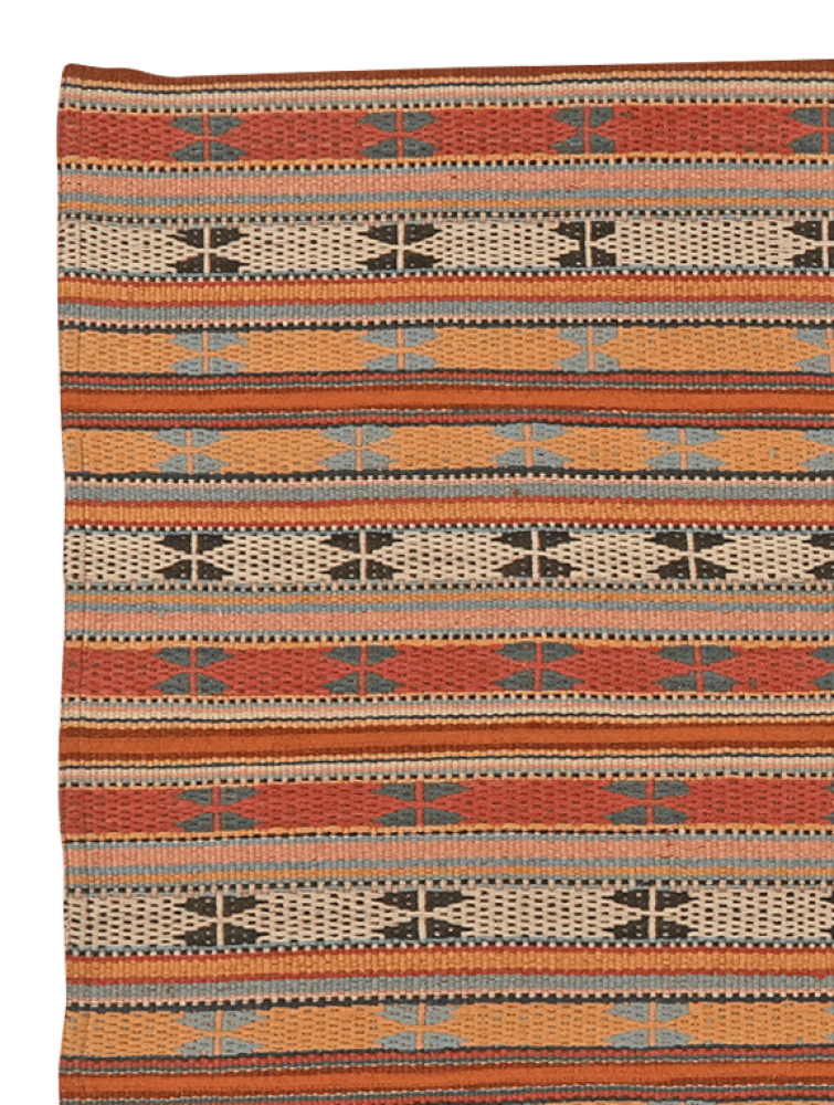 Kelim Djadjim — Handmade, 108x148 cm, Multicolor, 100% Virgin Wool | View 3