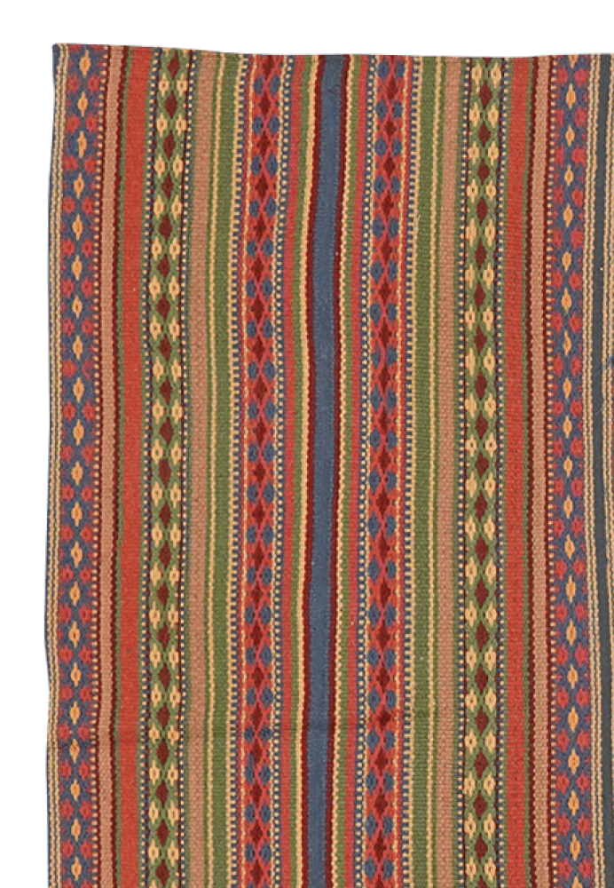Kelim Djadjim — Handmade, 96x99 cm, Multicolor, 100% Virgin Wool | View 3
