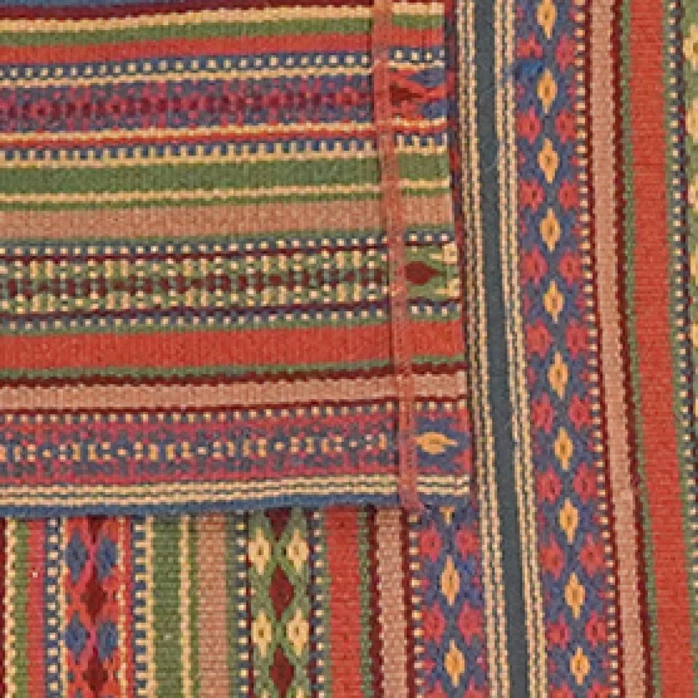 Kelim Djadjim — Handmade, 96x99 cm, Multicolor, 100% Virgin Wool | View 6