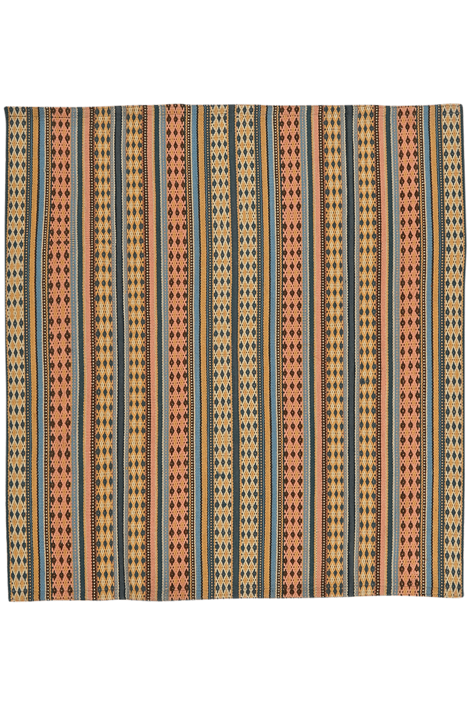 Kelim Djadjim — Handmade, 99x103 cm, Multicolor, 100% Virgin Wool | Main view