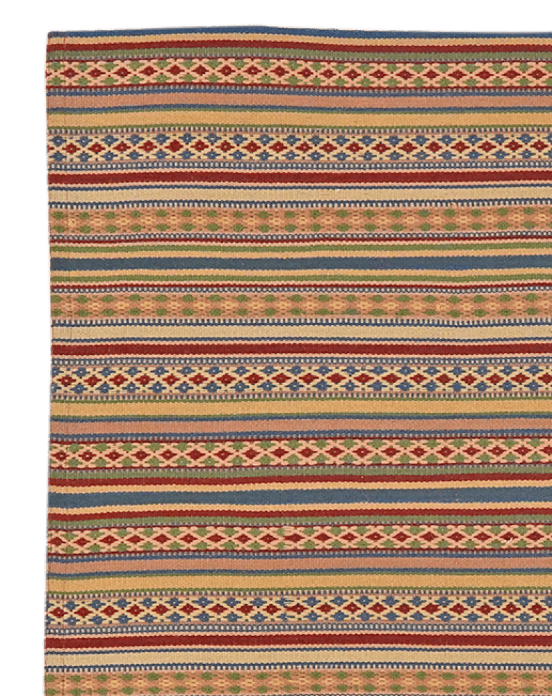 Kelim Djadjim — Handmade, 98x101 cm, Multicolor, 100% Virgin Wool | View 3