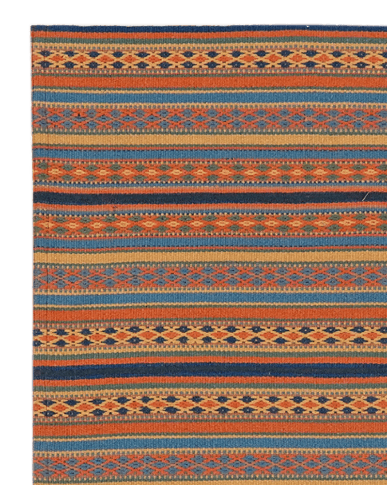 Kelim Djadjim — Handmade, 98x99 cm, Multicolor, 100% Virgin Wool | View 3