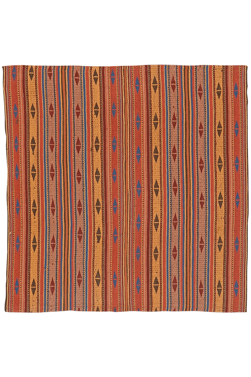 Kelim Djadjim — Handmade, 99x102 cm, Multicolor, 100% Virgin Wool | Main view