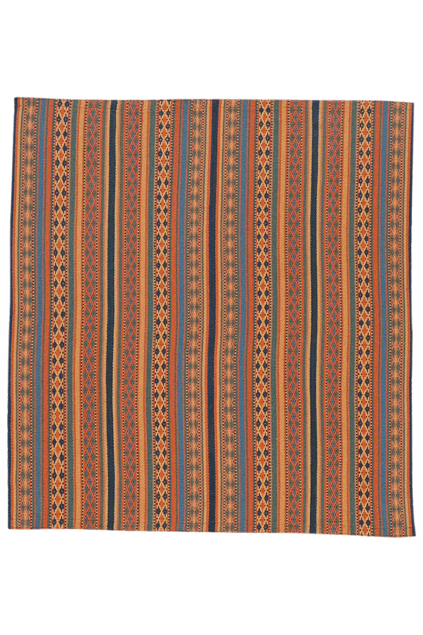 Kelim Djadjim — Handmade, 93x100 cm, Multicolor, 100% Virgin Wool | Main view