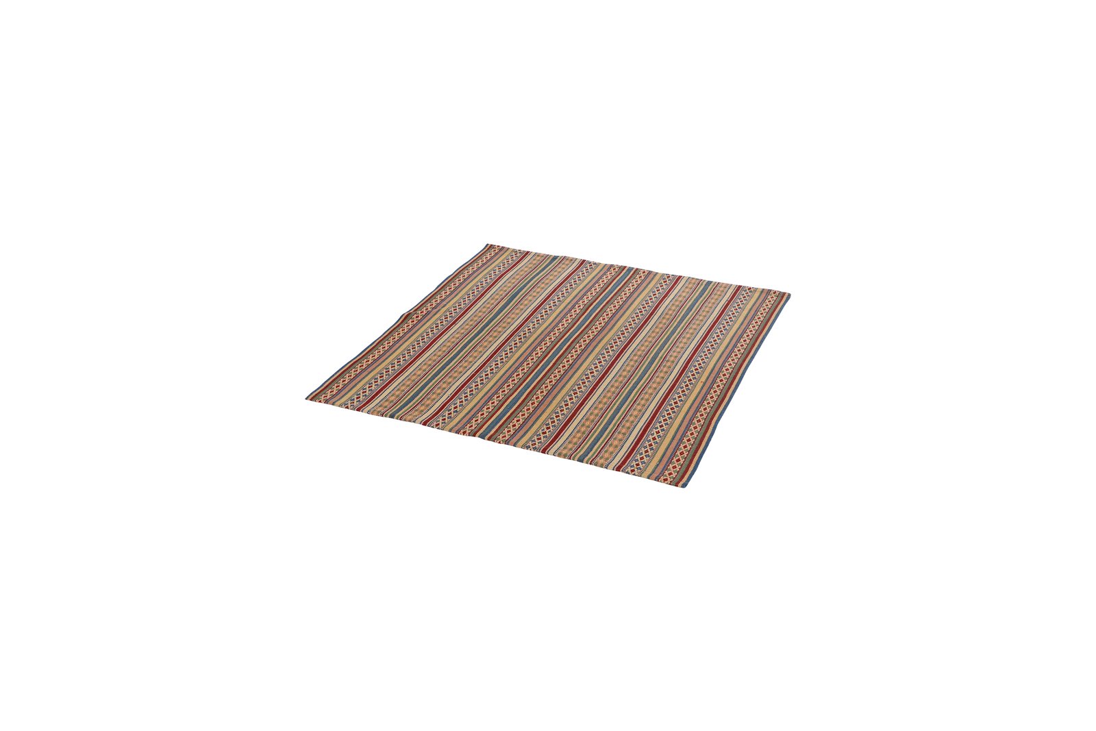 Kelim Djadjim — Handmade, 98x101 cm, Multicolor, 100% Virgin Wool | View 5