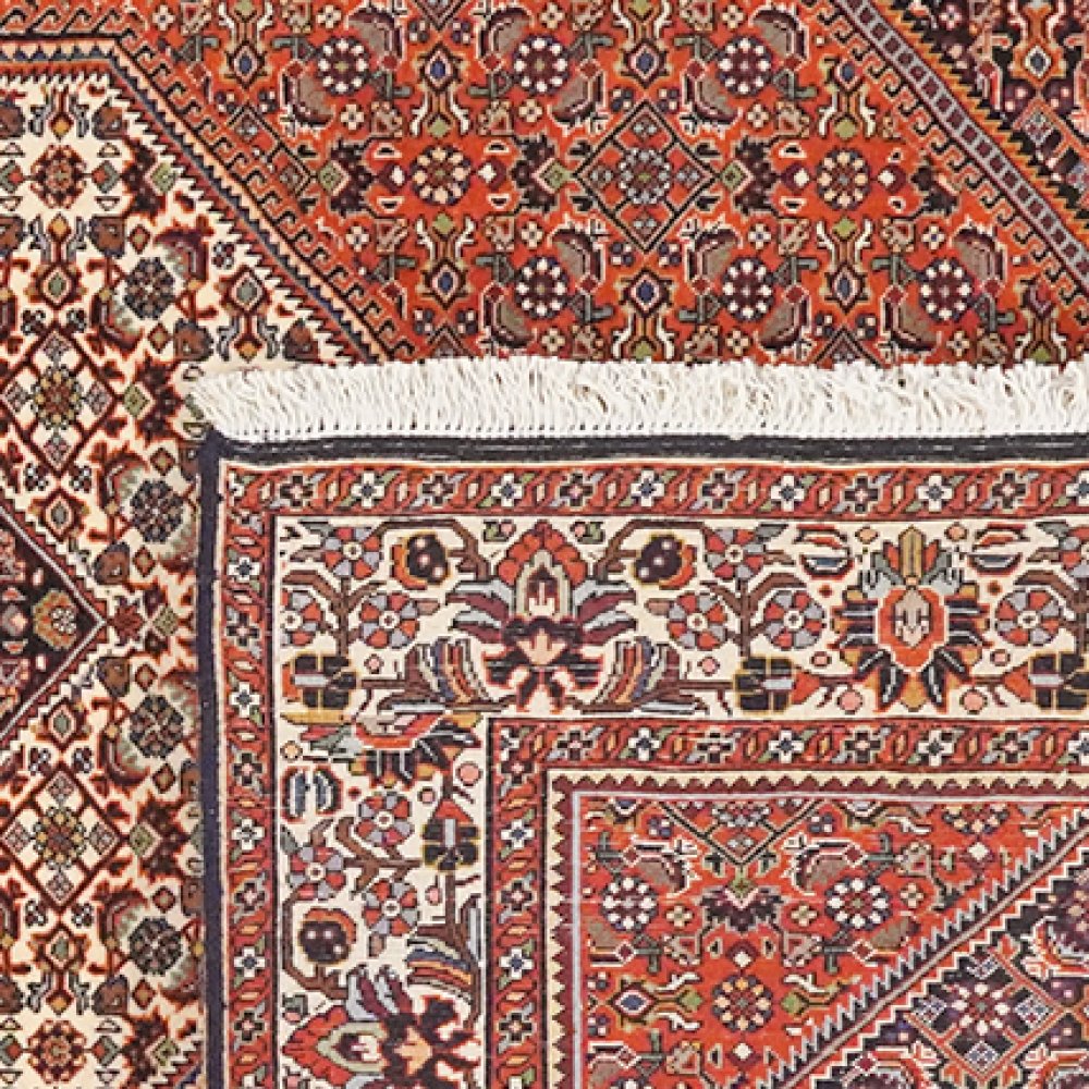 Bidjar Bookan — Hand-knotted, 113x171 cm, Red, 100% Virgin Wool | View 6