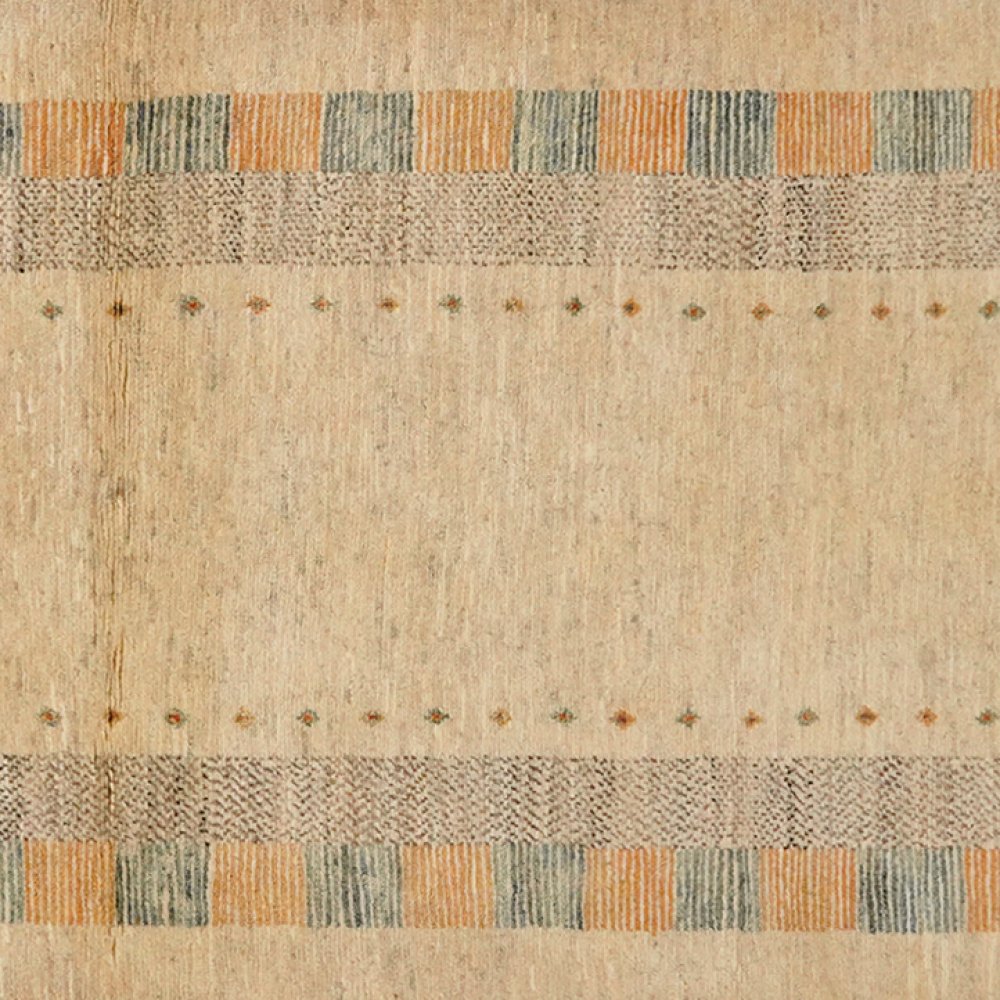 Rizbaf — Hand-knotted, 80x235 cm, Beige, 100% Virgin Wool | View 4