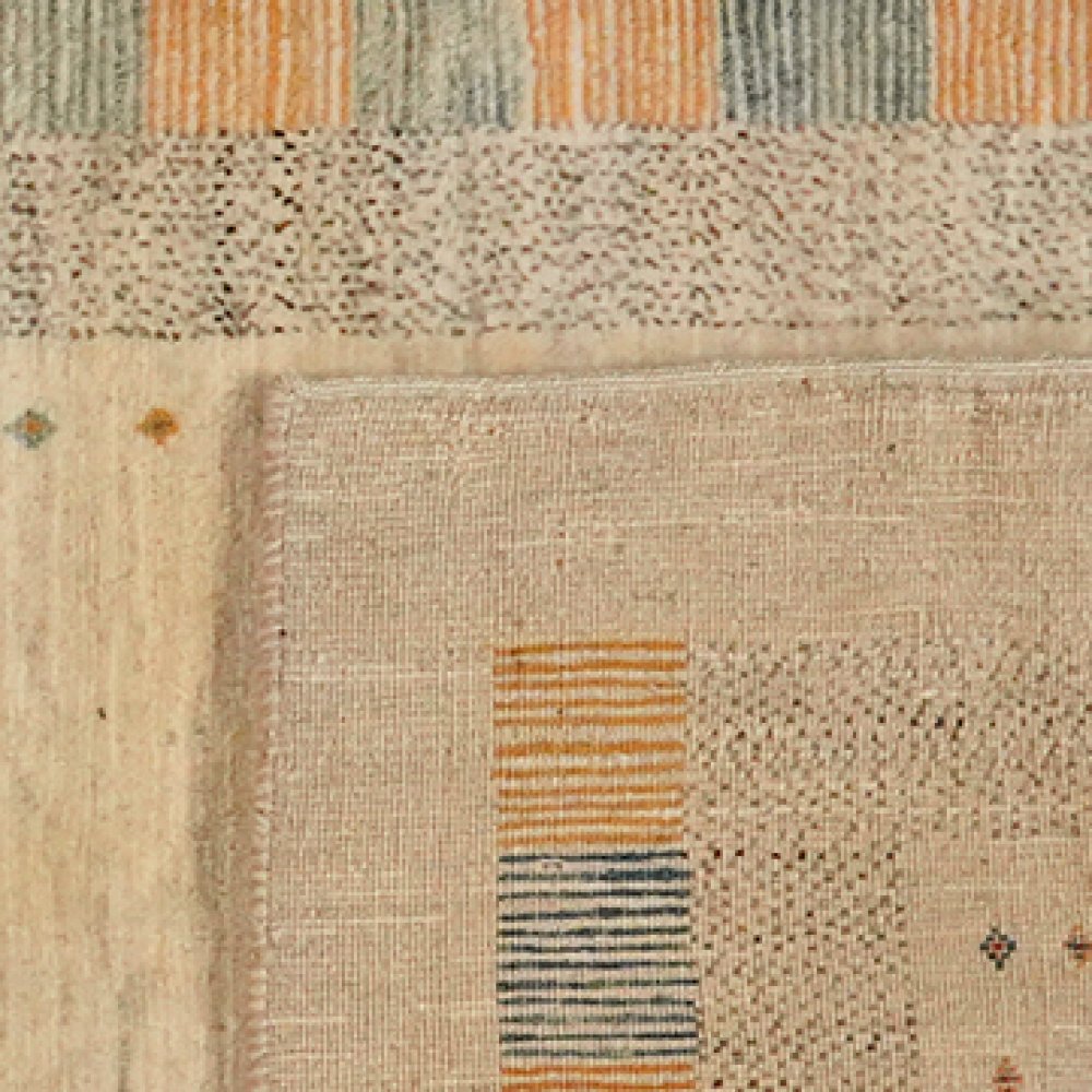 Rizbaf — Hand-knotted, 80x235 cm, Beige, 100% Virgin Wool | View 6