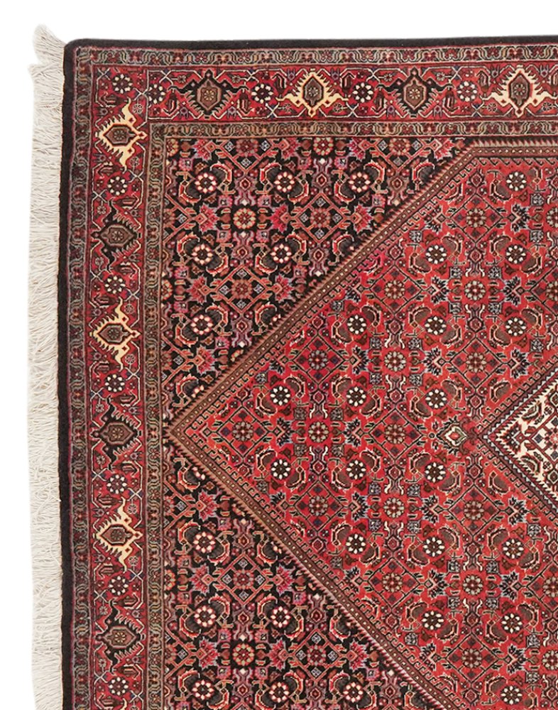 Bidjar Bookan — Hand-knotted, 110x174 cm, Red, 100% Virgin Wool | View 3