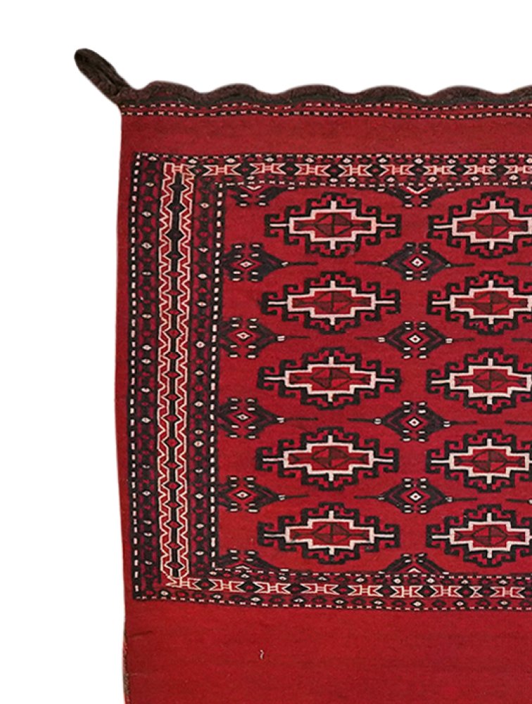 Gartchin — Hand-knotted, 75x110 cm, Red, 100% Virgin Wool | View 3
