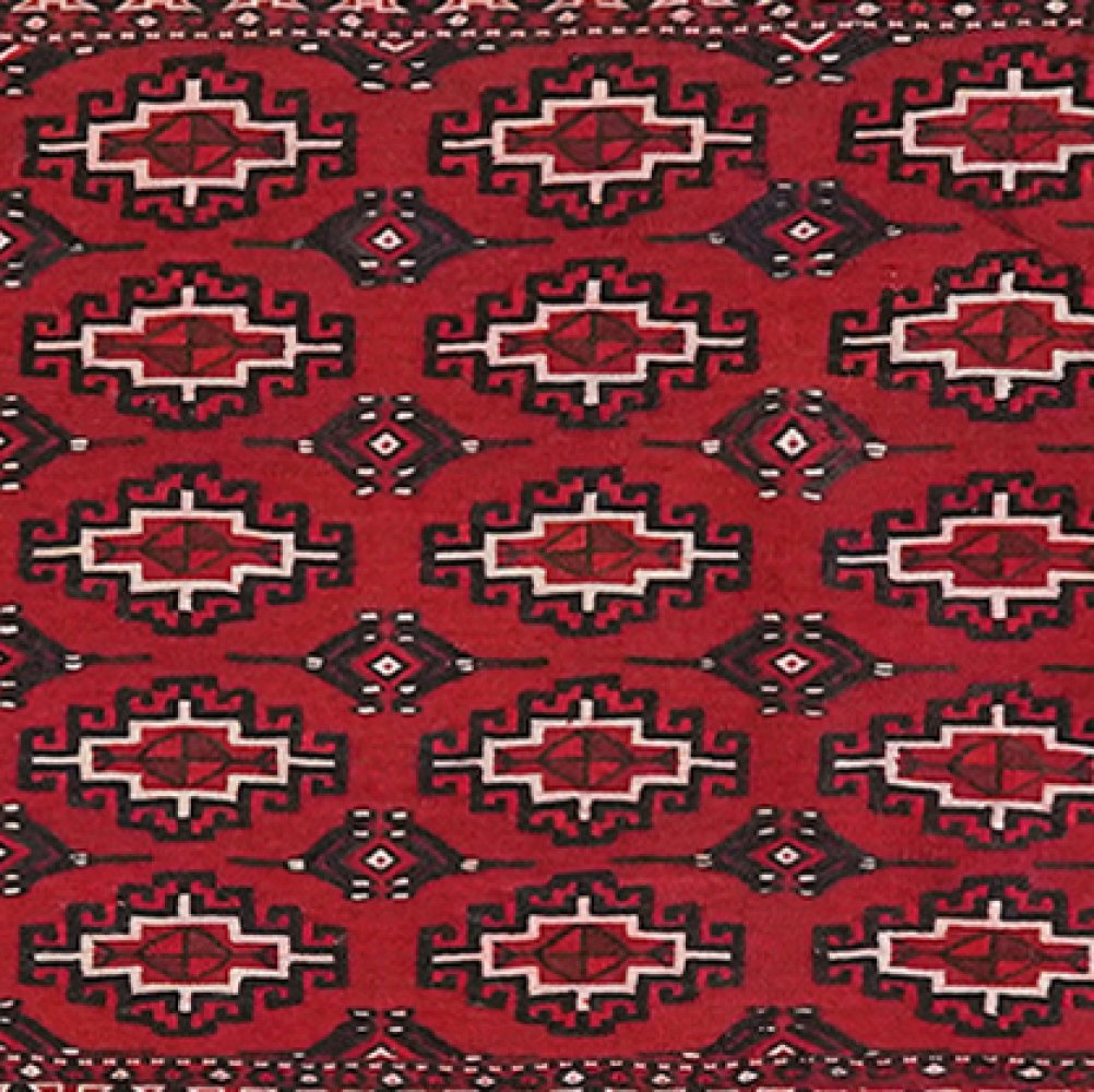 Gartchin — Hand-knotted, 75x110 cm, Red, 100% Virgin Wool | View 4