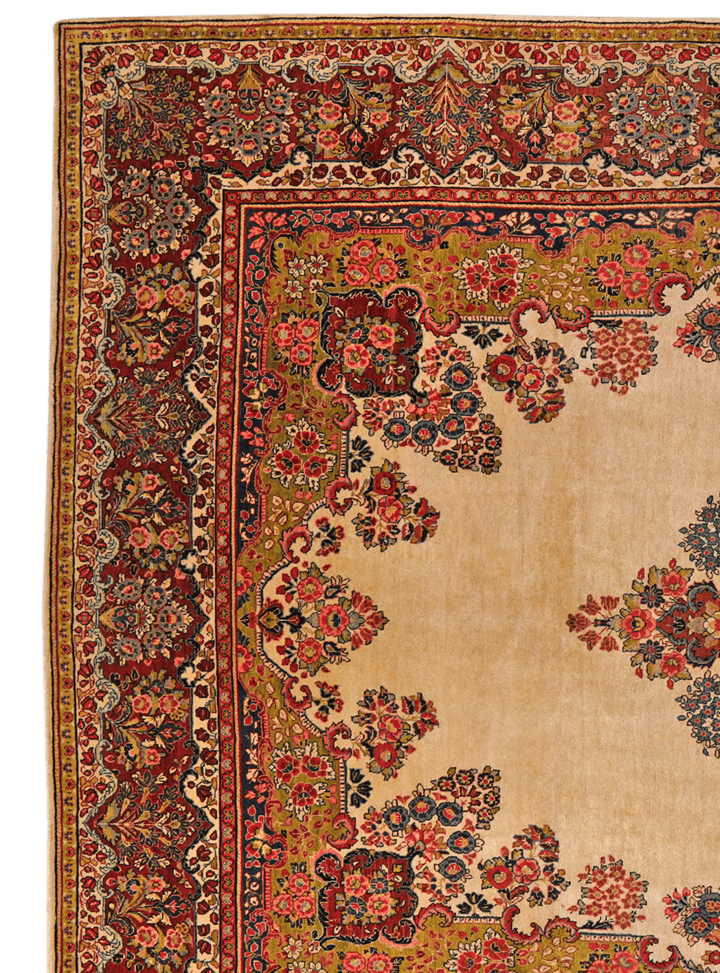 Ghiassabad — Hand-knotted, 310x417 cm, Beige, 100% Virgin Wool | View 3
