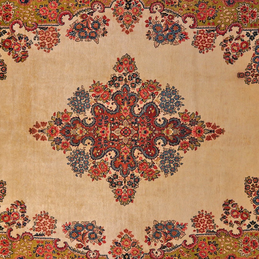 Ghiassabad — Hand-knotted, 310x417 cm, Beige, 100% Virgin Wool | View 4