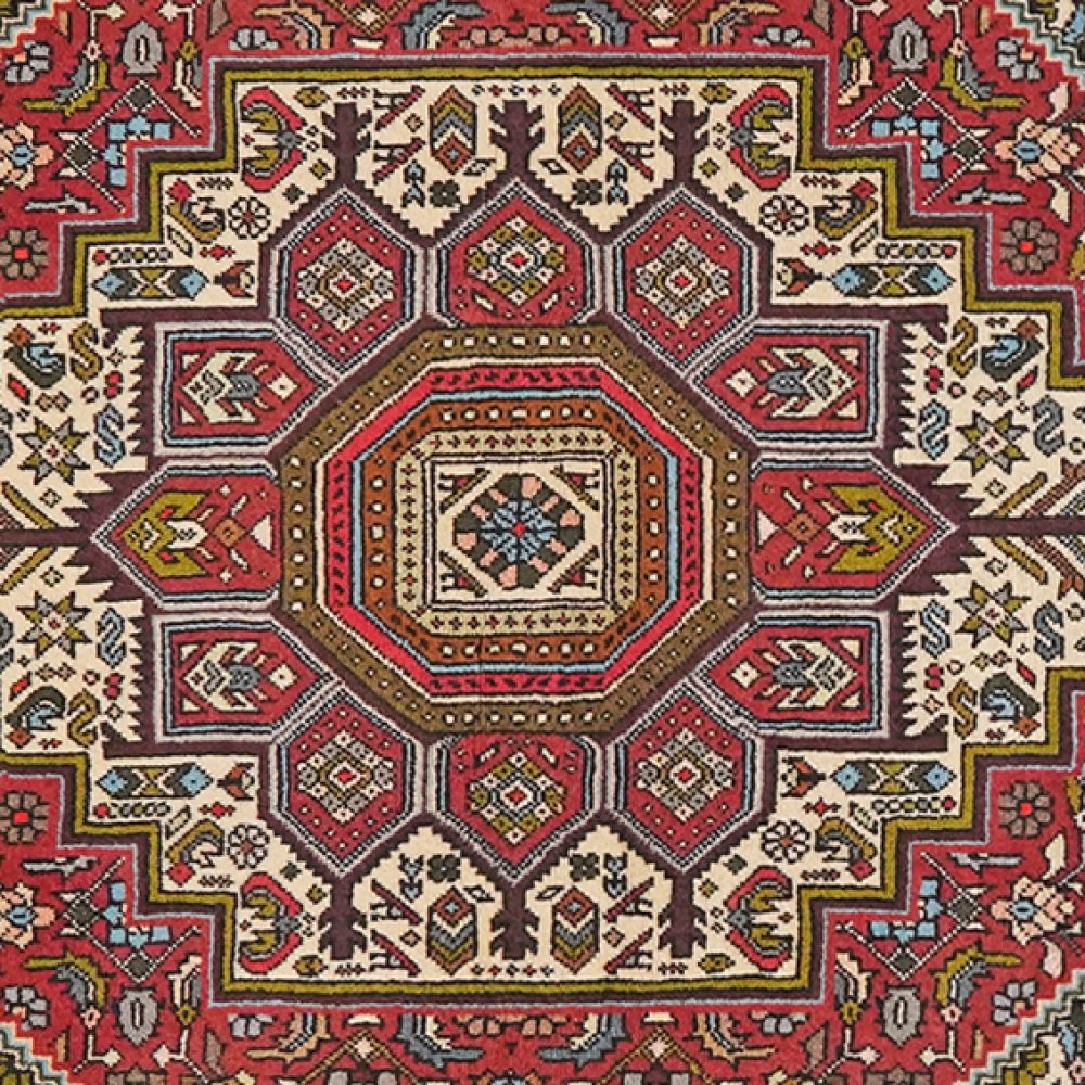 Goltuk — Hand-knotted, 103x156 cm, Red, 100% Virgin Wool | View 4