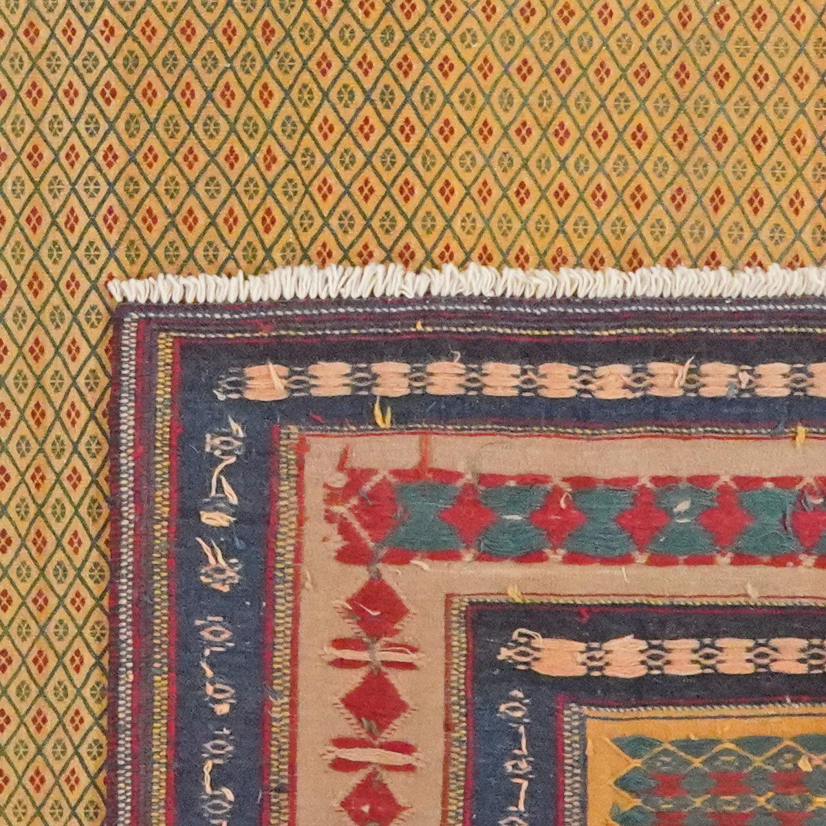 Sumak Afshar — Handgefertigt, 265x219 cm, Braun, 100% Virgin Wool | View 7