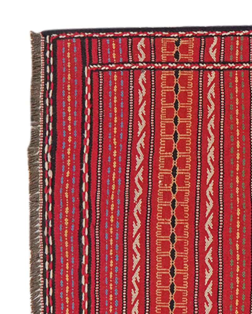 Kelim Kordi — Handmade, 77x200 cm, Multicolor, 100% Virgin Wool | View 3