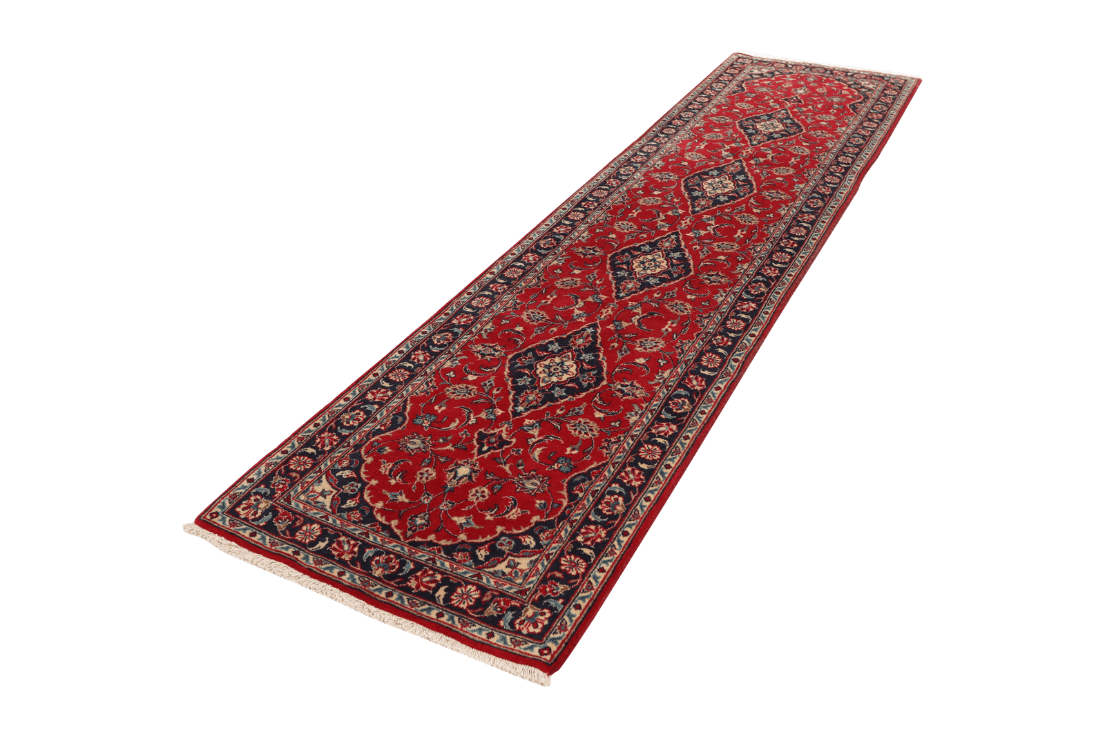 Ardakan — Hand-knotted, 80x326 cm, Red, 100% Virgin Wool | View 5