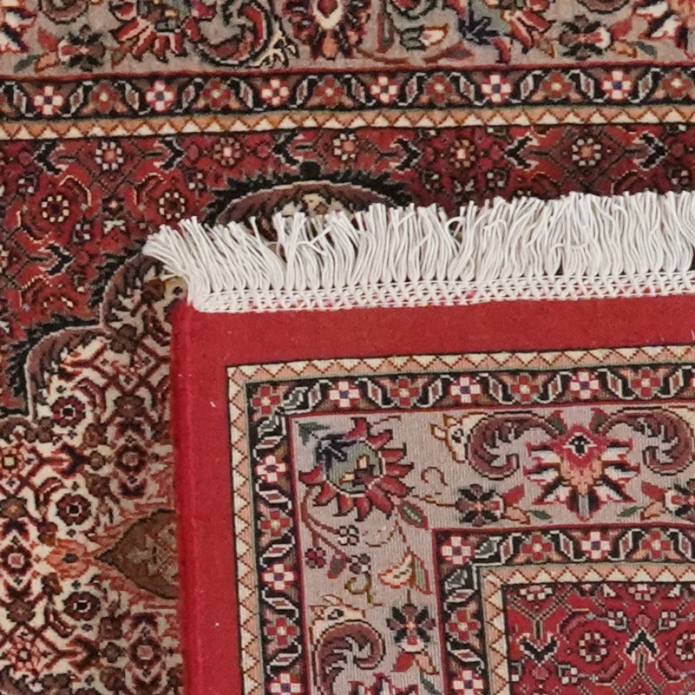 Bidjar Bookan — Hand-knotted, 75x255 cm, Red, 95% Schurwolle, 5% Seide | View 6
