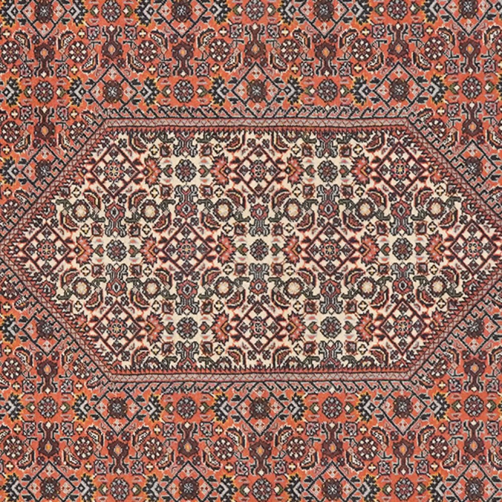 Bidjar Zandjan — Hand-knotted, 113x173 cm, Red, 100% Virgin Wool | View 4