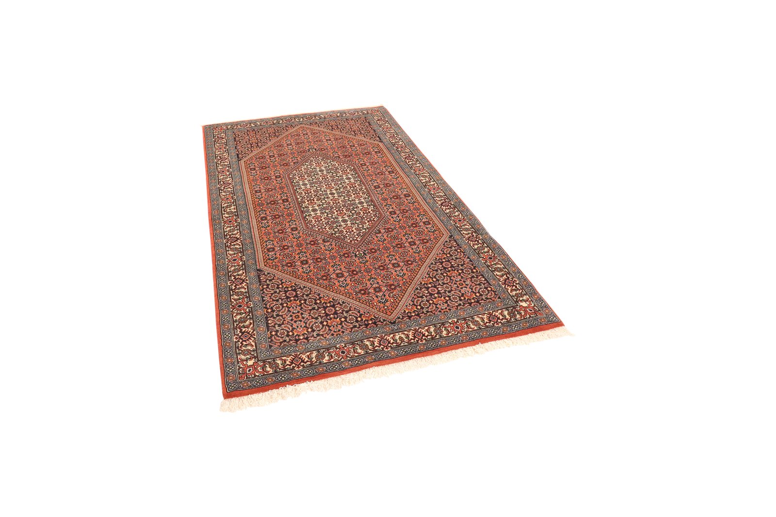 Bidjar Zandjan — Hand-knotted, 113x173 cm, Red, 100% Virgin Wool | View 5