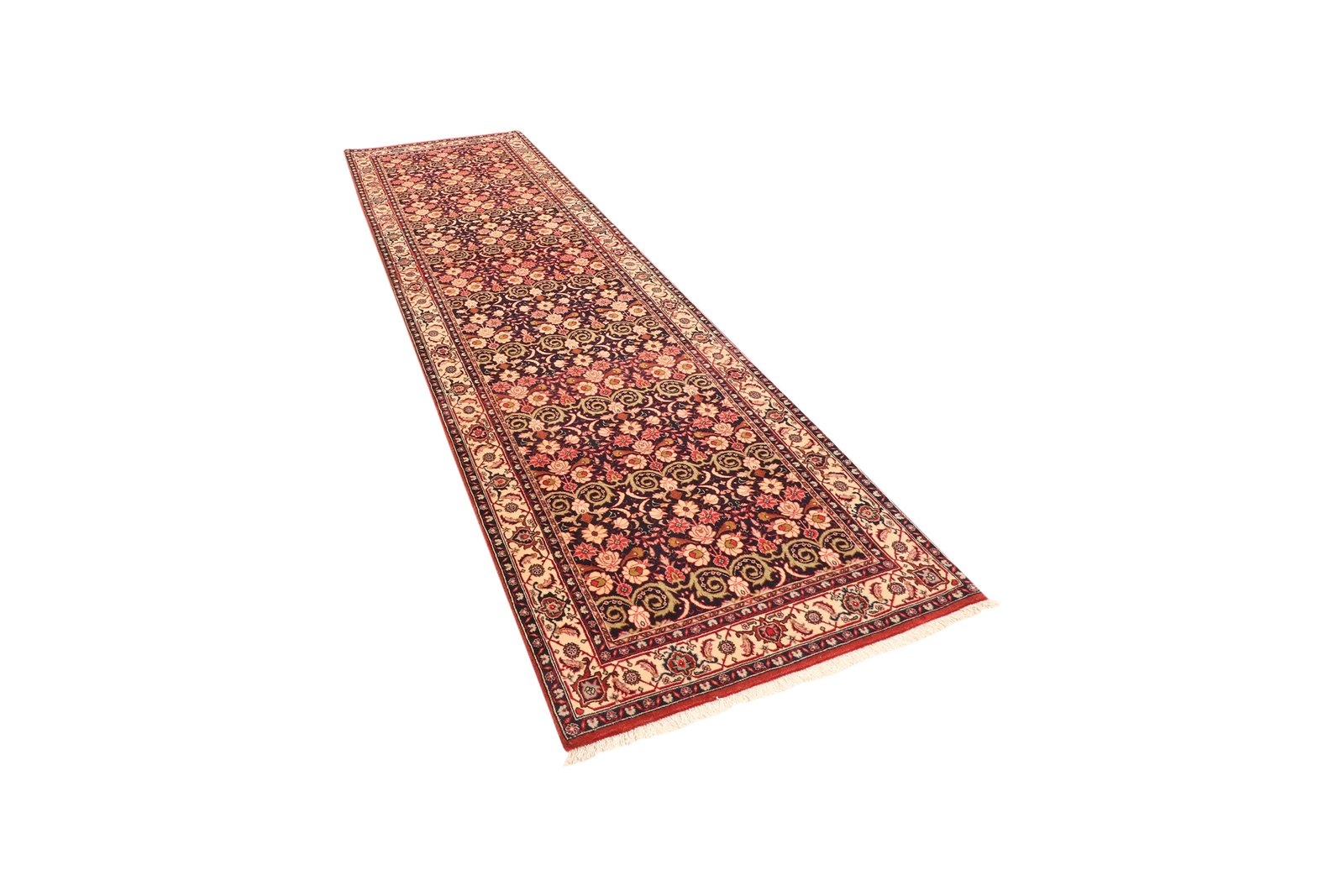 Bidjar Tekkab — Hand-knotted, 96x324 cm, Blue, 100% Virgin Wool | View 5
