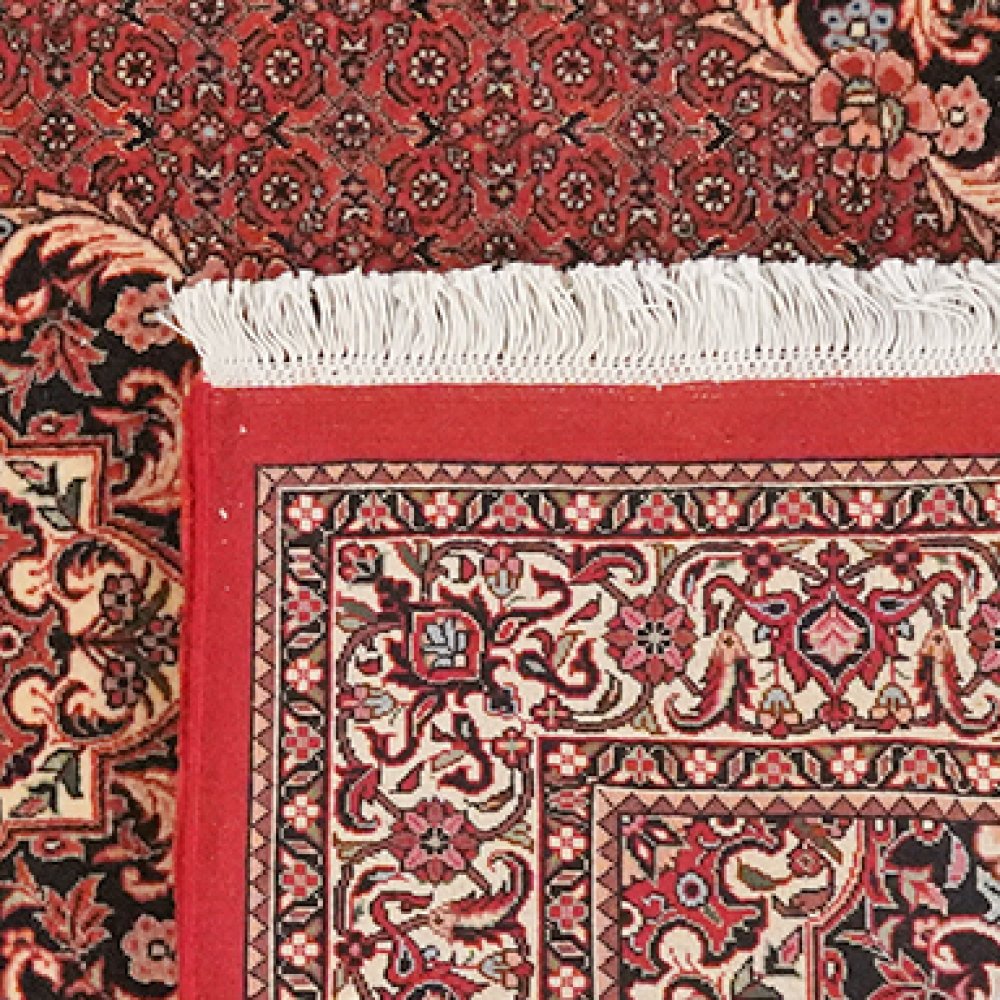 Bidjar Bookan — Hand-knotted, 105x153 cm, Red, 100% Virgin Wool | View 6