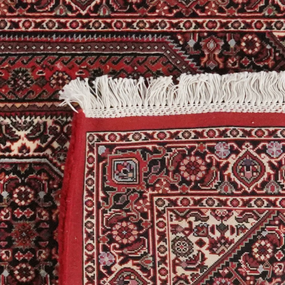 Bidjar Bookan — Hand-knotted, 78x244 cm, Red, 100% Virgin Wool | View 6
